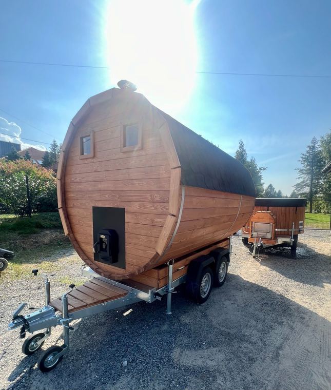 Sauna mobilna gotowa do drogi